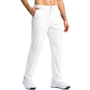Calças de golfe G Gradual para homens Quick Dry Stretch White W32 L32