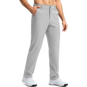 Calça de golfe G Gradual Quick Dry Stretch, calça cinza