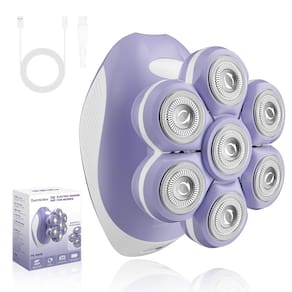 Barbeador elétrico Bartrimber 7D para mulheres e barbeador de corpo inteiro