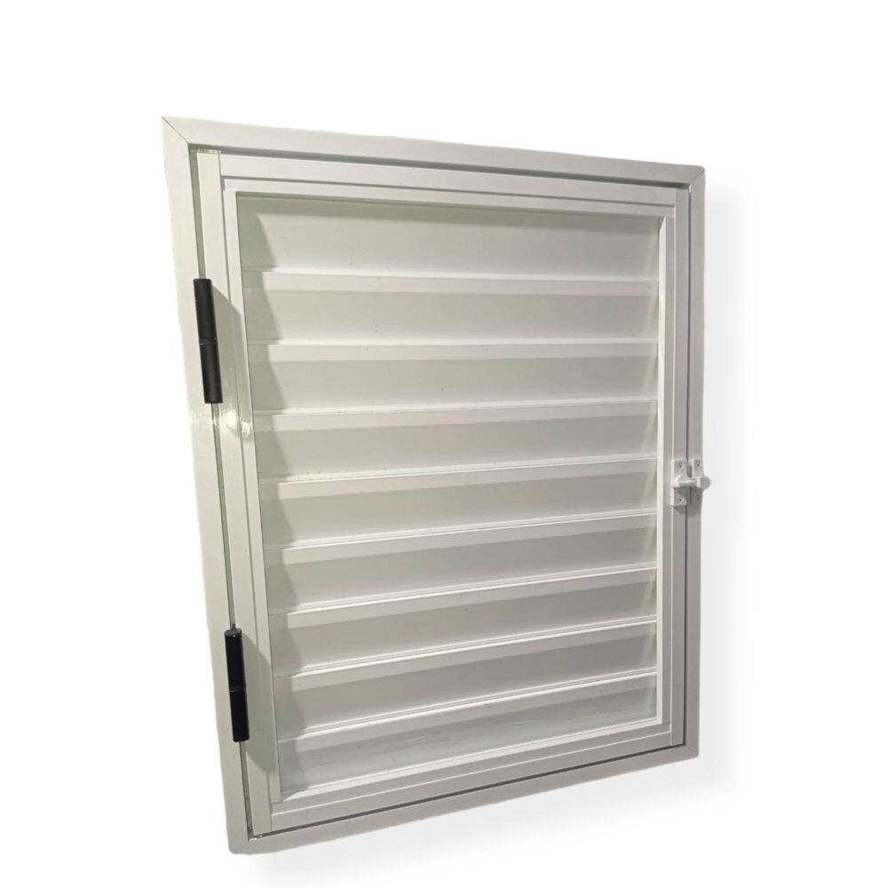 Portinhola 1 Folha Esquadrias Brasil 90x90 Branco Direito