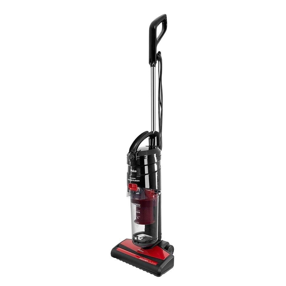 Aspirador de Po Vertical Philco PAS4000V 2 Litros, 2000W Power Clean Vermelho/Preto