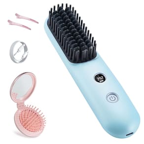 Alisador de cabelo Curler 2 em 1 Ecrã LCD sem fio STUDLLY