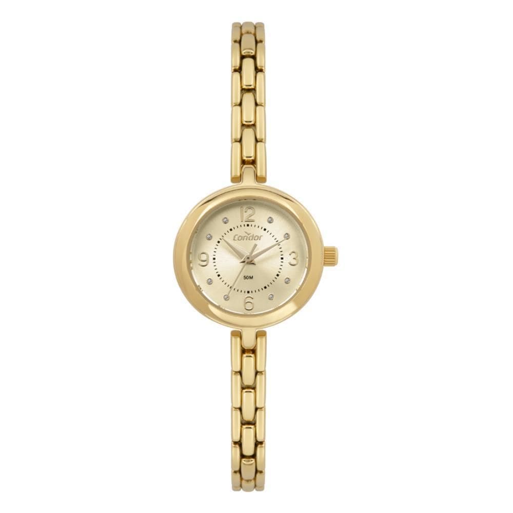 Relógio Condor Feminino Ref: Co2035Nsd/5X Bracelete Dourado