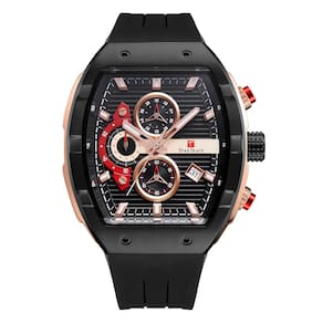 Relógio TEARTRACE Tonneau Chronograph à prova d`água para homens