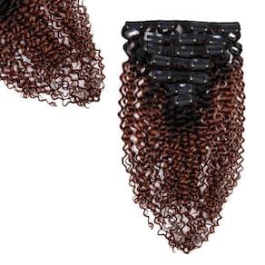 Extensões Clip In SIYUSI Kinky Curly 100% Brazilian Remy Hair