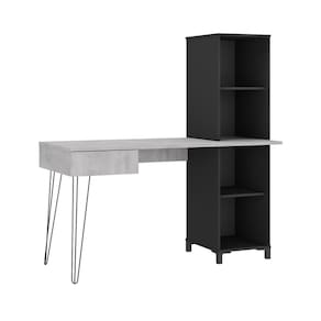 Escrivaninha Artany Fusion Concreto/Preto 6277