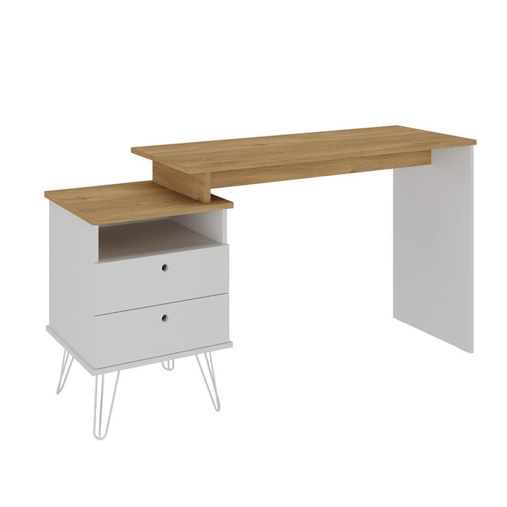 Escrivaninha Plus - Olmo/Branco 6307