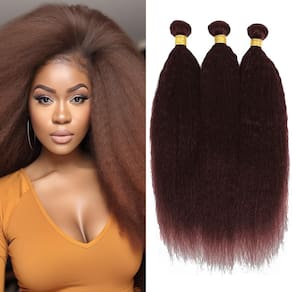Pacotes de cabelo MAMART Chocolate Brown 4 pacotes 50-60cm