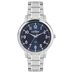 Relógio Condor Masculino Ref: Co2035nrk/4a Casual Prateado