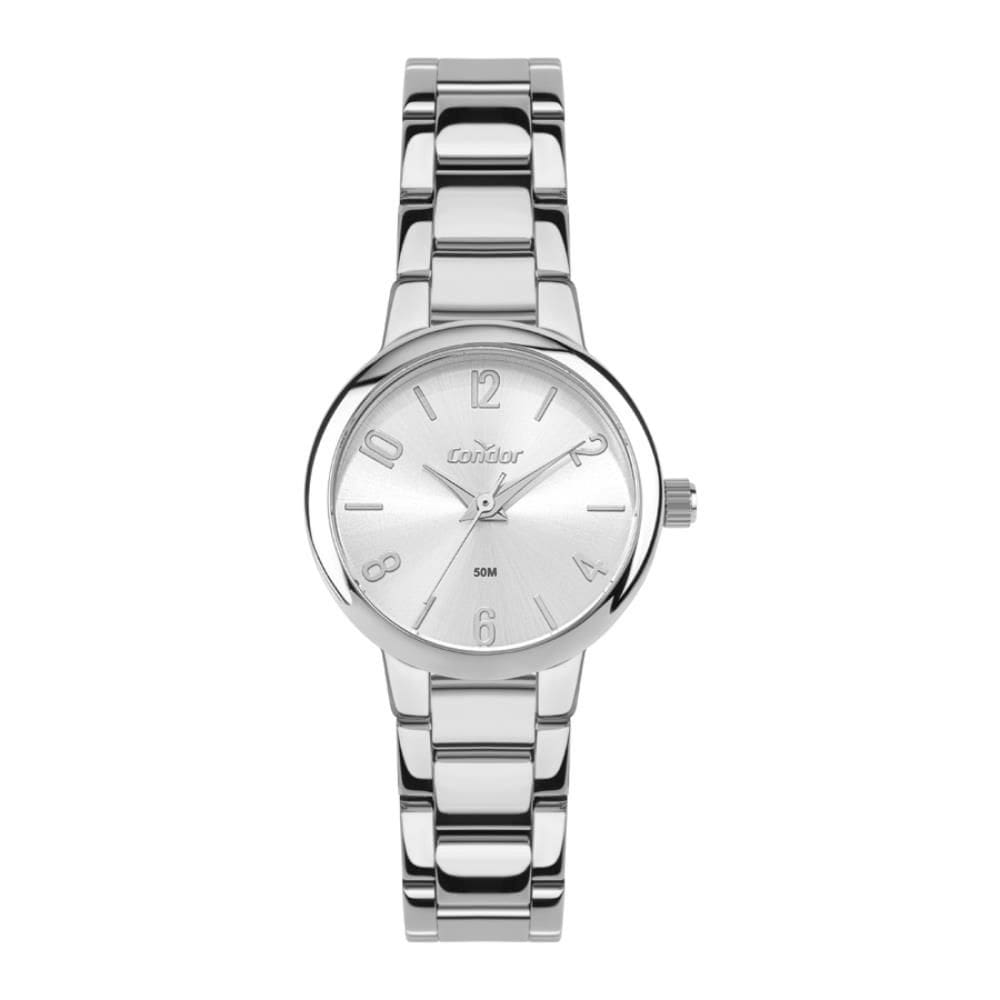 Relógio Condor Feminino Ref: Co2035nmf/4k Casual Prateado