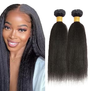 Pacotes de cabelo DiexRlamx Yaki Straight 100% virgem peruana