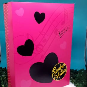 Caixa Retangular Sonho De Amor 35x25x11cm Packpel c/5un