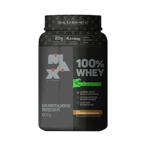 100% Whey Dino Max Titanium (900g) Caramelo Macchiato
