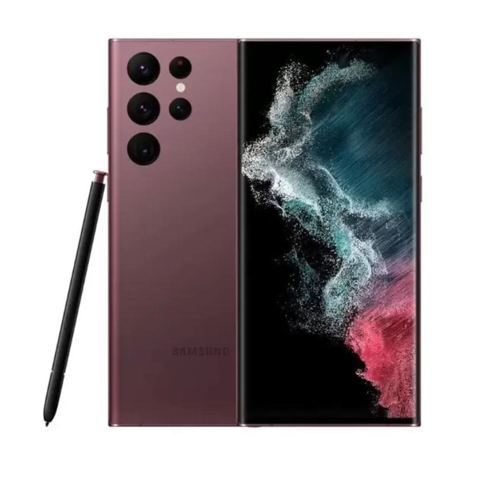 Usado: Samsung S22 Ultra 256 GB Vinho - Excelente