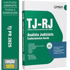 Apostila Tj Rj 2025 Analista Judiciário Conhecimentos Gerais