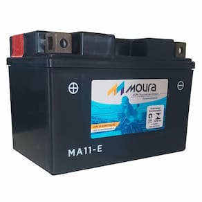 Bateria AGM Moto Moura 12V 11Ah MA11-E Honda CTX 700 NC 750 PS 250 Shadow VFR 800 X ADV