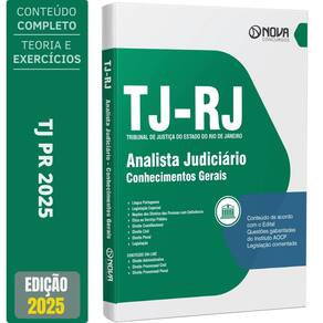 Apostila Tj Rj 2025 Analista Judiciário Conhecimentos Gerais