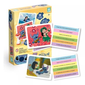 Jogo Educativo Quem Viu O Stitch 4121 - Nig Brinquedos