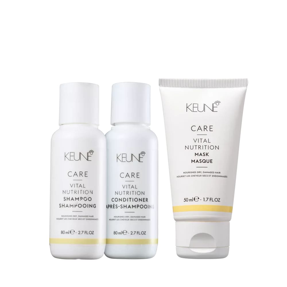 Kit Keune Care Vital Nutrition Mini Trio (3 Produtos)
