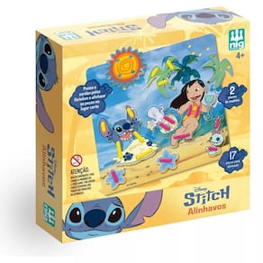 Brinquedo Educativo Alinhavos Stitch 4112 - Nig Brinquedos