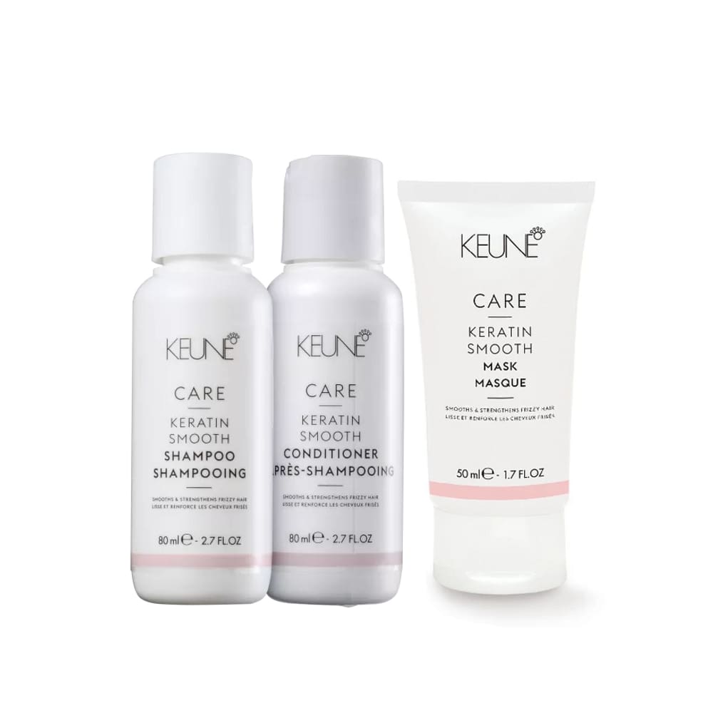 Kit Keune Care Keratin Smooth Mini Trio (3 Produtos)