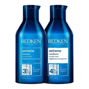 Kit Redken Extreme Shampoo 300ml + Condicionador 250ml Full