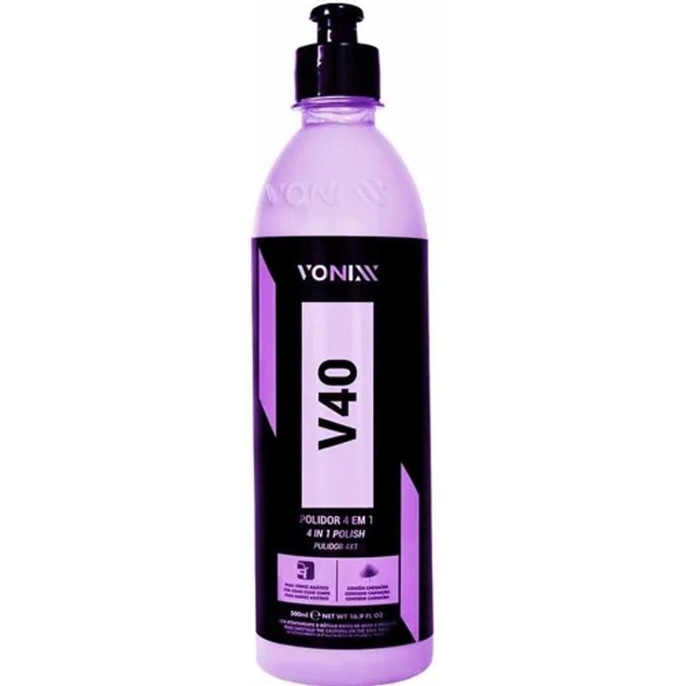 Polidor 4Em1 V40 sintético Vonixx Com Carnaúba 500Ml