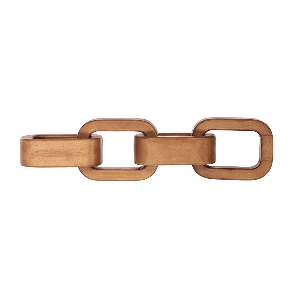 Escultura Corrente em Poliresina - 39cm