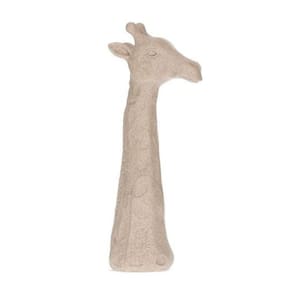 Escultura Girafa Em Poliresina 40,5x15,5x11cm 20931-G Mart