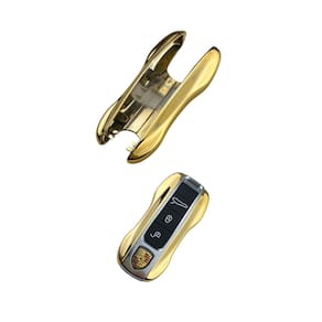 Case Chave Porsche Lat EFEITO OURO Panamera Cayenne Panamera