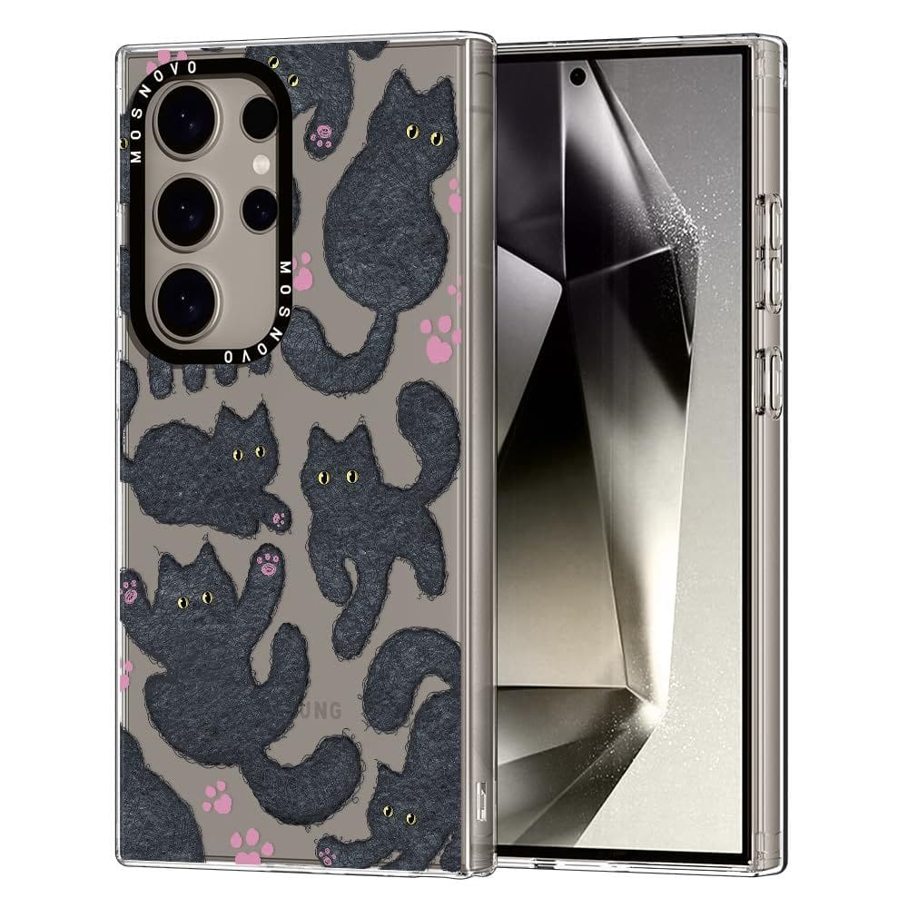 Capa de telefone MOSNOVO para Samsung Galaxy S24 Ultra Black