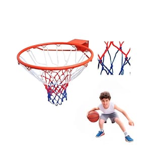 Cesta Aro De Basquete Com Bola Jogo Esporte Rede