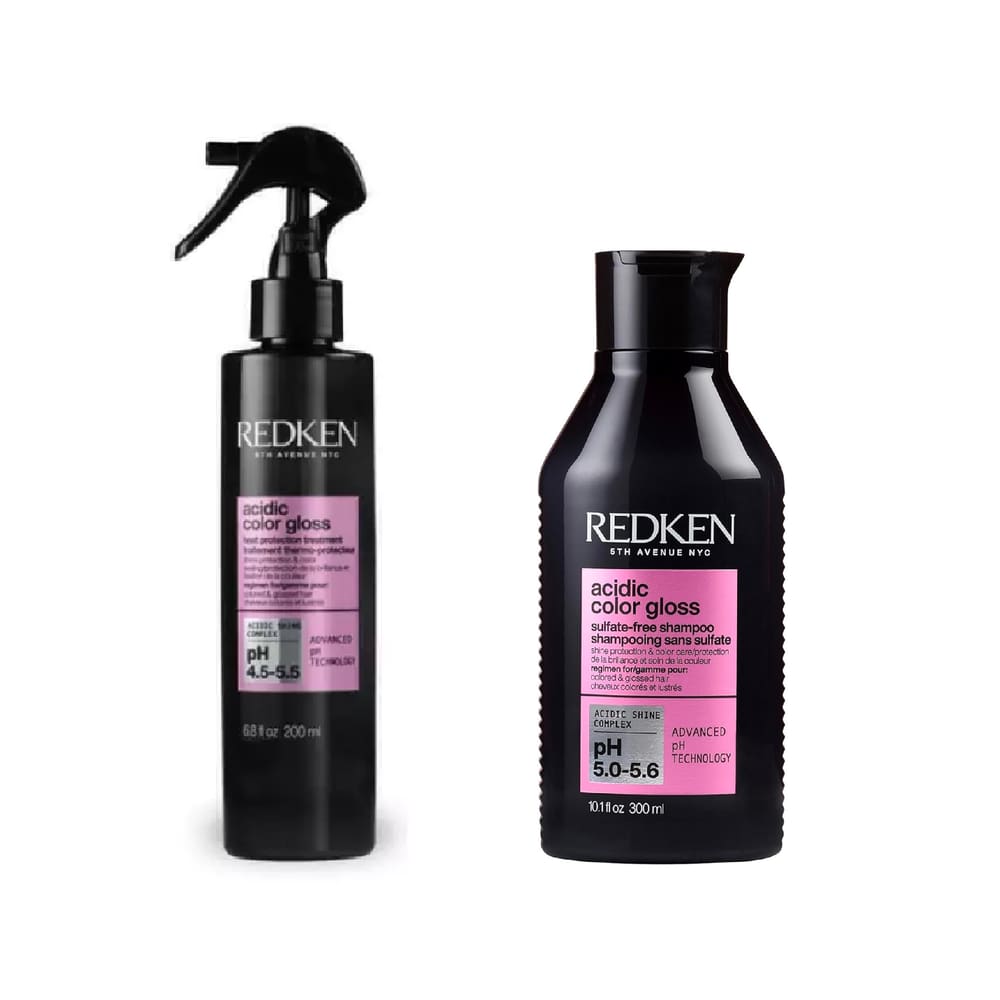 Kit Shampoo + Spray Leave - in Acidic Color Gloss ( Duo )