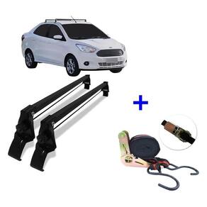 Rack de Teto e Cinta de Carga Ford Ka Vhip - Preto