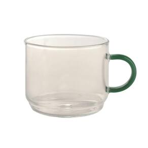 Caneca Empilhável Emy Vidro Verde 200ml - A\CASA