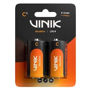 Pilha Alcalina C Lr14 C-2 Vpcb2