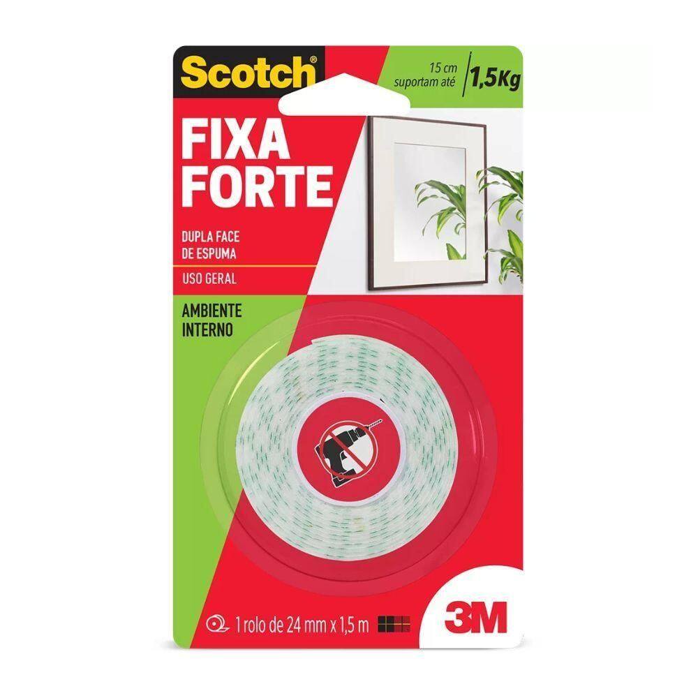 Fixa Forte 3m Espuma 24mm X 1,5m 76686