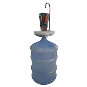 Bomba Eletrica Usb Com Suporte Agua Bebedouro Galao Garrafao Bateria Recarregavel 20 Litros Automatico Cozinha