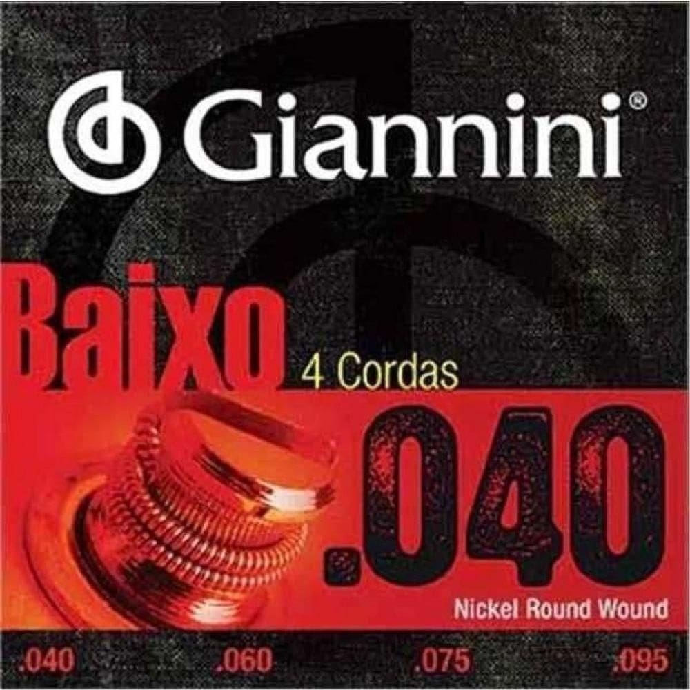 Corda Giannini Contrabaixo Geebrl 4 Leve