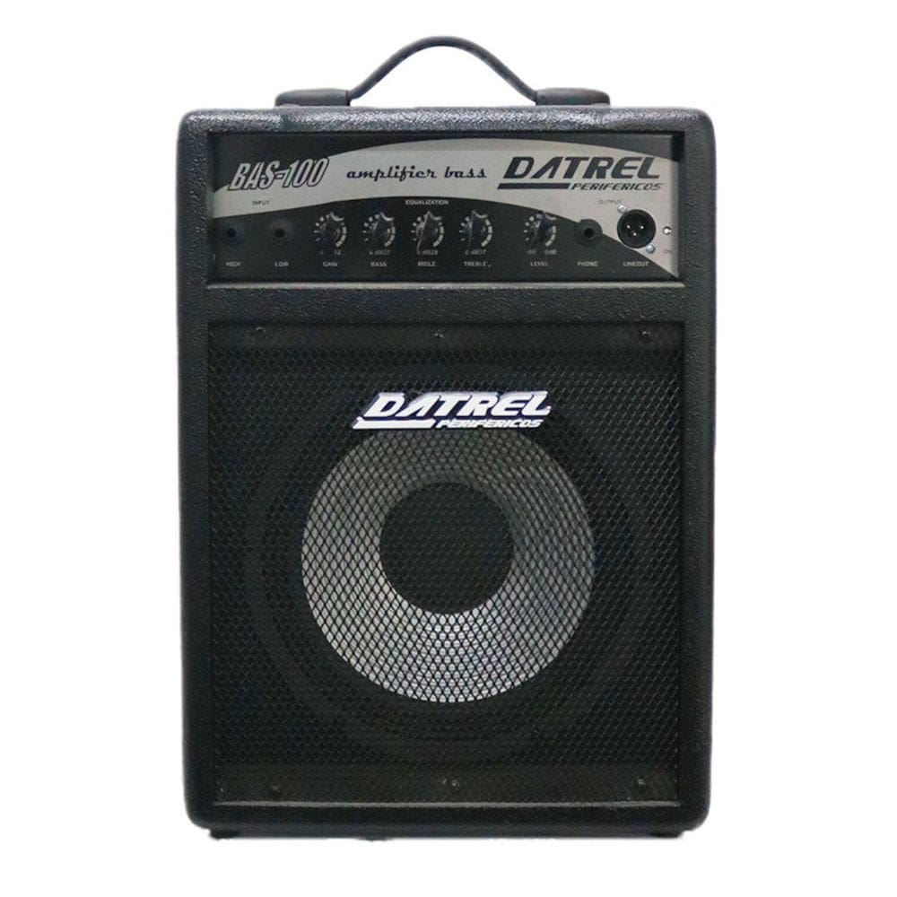 Amplificador Para Contra Baixo Datrel BAS100 100W Cubo 10"