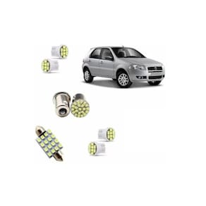 Kit Led Super Branca Fiat Palio 08-13 Blue Lion