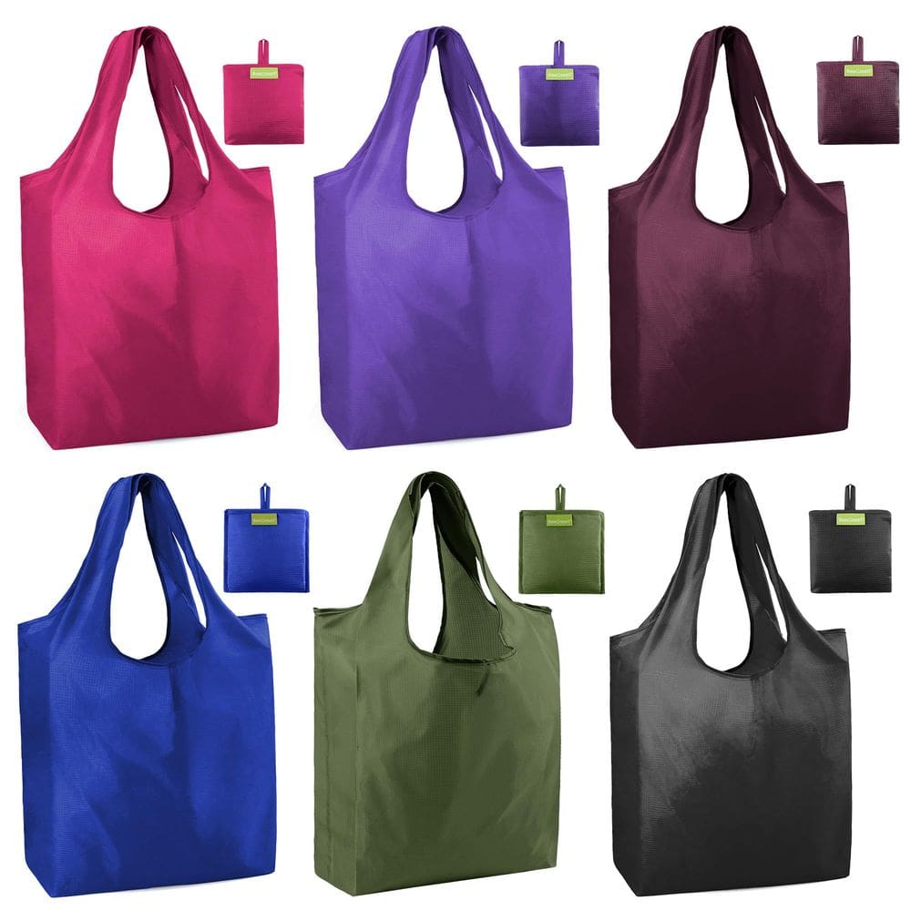 Sacolas dobráveis reutilizáveis para presentes e compras BeeGreen