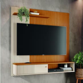 Bancada Suspensa Aurora Cinamomo Off White Madetec