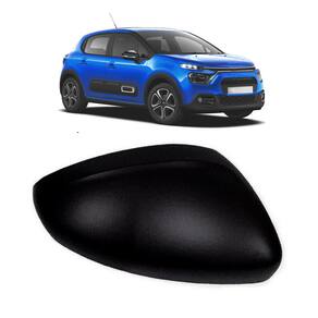 Capa Retrovisor Texturizada p/ Peugeot 208 / 2008 / C4 Cactus / C3 2022 /.. passageiro EB994