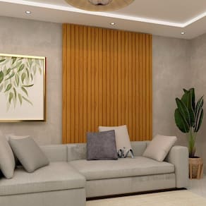 Painel Ripado Placa 140 Cm X 250 Cm 100% Mdf Naturale Nobre Gelius