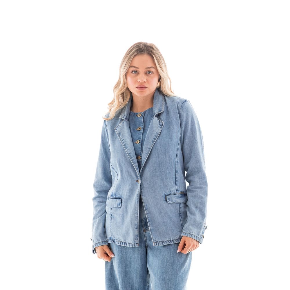 Blazer Jeans Feminino Premium Denim