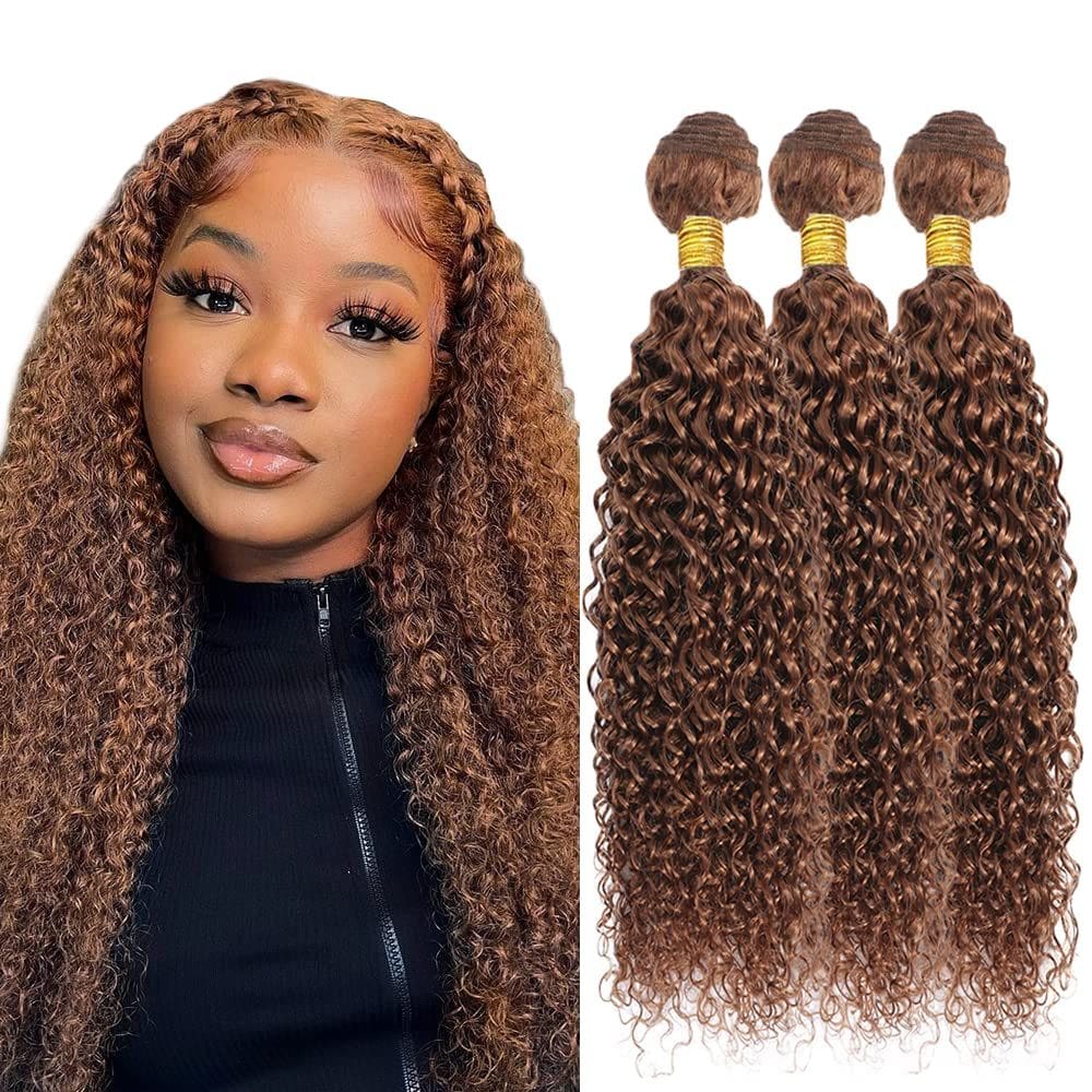 Pacotes de cabelo DiexRlamx Kinky Curly #30 Brazilian 45-55cm