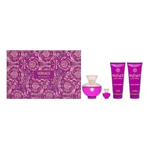 Conjunto de perfumes Versace Dylan Purple Eau de Parfum 100mL 4 peças