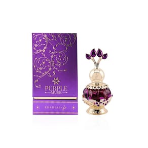 Perfume Khadlaj Purple Musk Concentrado de Óleo Concentrado 20mL para Mulheres