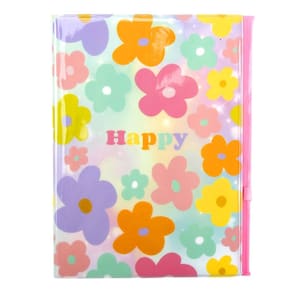 Caderno A5 80 Folhas Happy CV244929 Loffice Variado